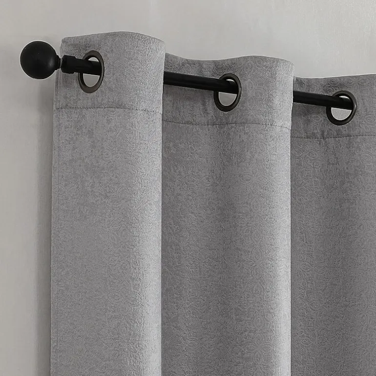 Starltt Grommet Top Blackout Set of 2 Curtain Panel