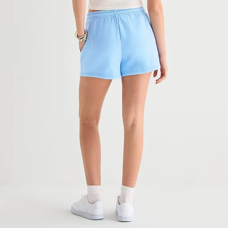 Stitch Fleece Short Womens Mid Rise Juniors Pull-On Short