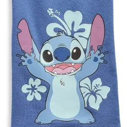 Stitch Sweatpant Womens Juniors Wide Leg Mid Rise Fleece Sweatpant