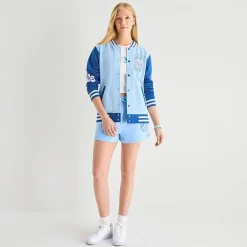 Stitch Womens Juniors Bomber Jacket