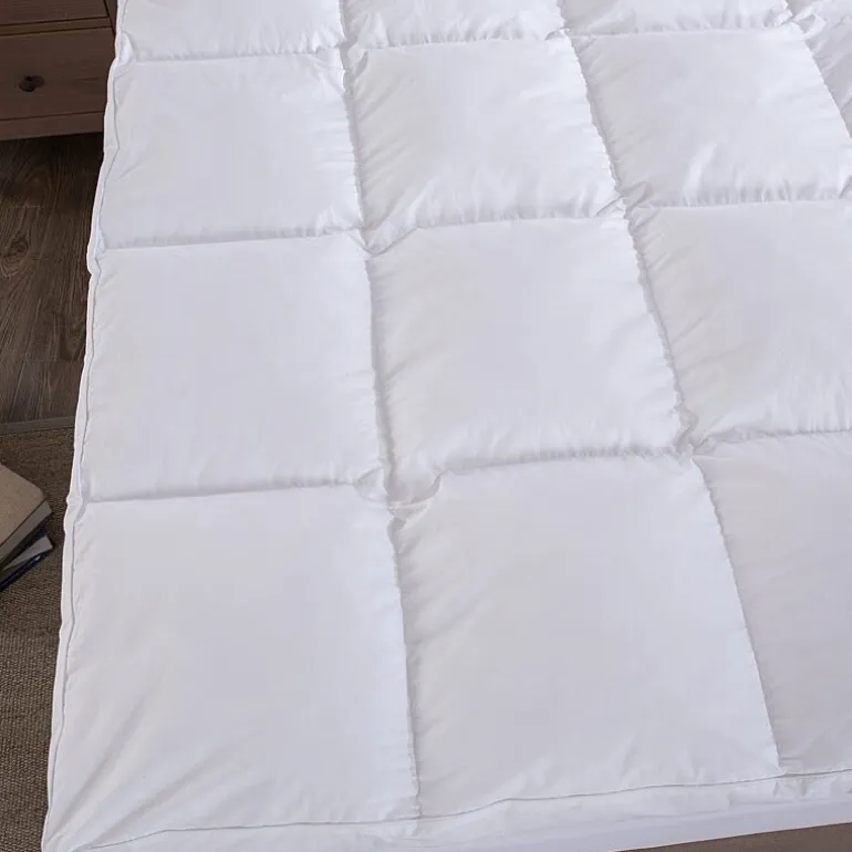 St. James Home Dual Chamber Down Alternative Nano Feather Mattress Topper