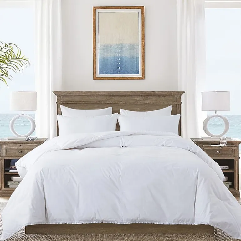 St. James Home Ruffled Edge Midweight Down Comforter