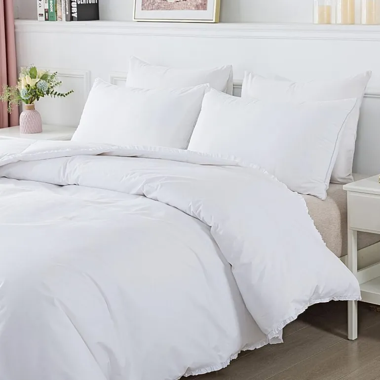 St. James Home Ruffled Edge Midweight Down Comforter