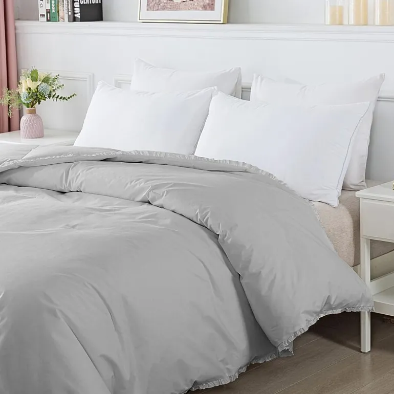 St. James Home Ruffled Edge Midweight Down Comforter