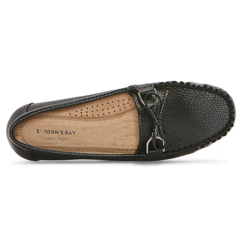 St. John's Bay Bossie Womens Moc Closed Toe Loafers