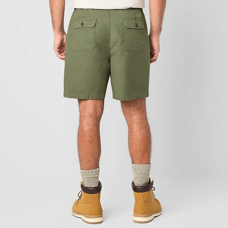 St. John's Bay Canvas Hiking Mens 7" Cargo Short
