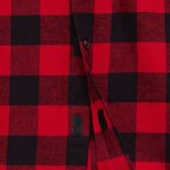 St. John's Bay Dexterity Mens Easy-on + Easy-off Long Sleeve Adaptive Classic Fit Flannel Shirt