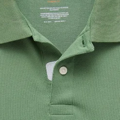St. John's Bay Dexterity Premium Stretch Mens Classic Fit Easy-on + Easy-off Adaptive Short Sleeve Polo Shirt