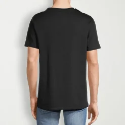 St. John's Bay Dexterity Super Soft Mens Easy-on + Easy-off Crew Neck Short Sleeve Adaptive T-Shirt