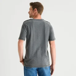 St. John's Bay Dexterity Super Soft Mens Easy-on + Easy-off Crew Neck Short Sleeve Adaptive T-Shirt