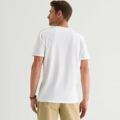 St. John's Bay Dexterity Super Soft Mens Easy-on + Easy-off Crew Neck Short Sleeve Adaptive T-Shirt