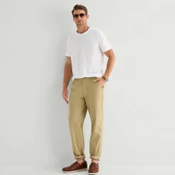St. John's Bay Dexterity Super Soft Mens Easy-on + Easy-off Crew Neck Short Sleeve Adaptive T-Shirt