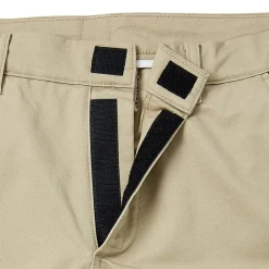 St. John's Bay Dexterity Universal Wrinkle Free Easy Care Mens Adaptive Adjustable Features Easy-on + Easy-off Classic Fit Flat Front Pant