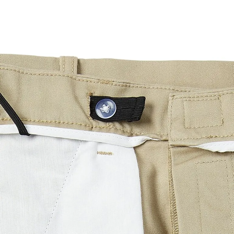 St. John's Bay Dexterity Universal Wrinkle Free Easy Care Mens Adaptive Adjustable Features Easy-on + Easy-off Classic Fit Flat Front Pant