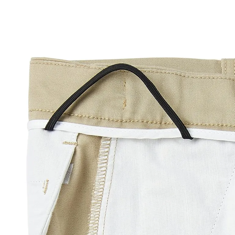 St. John's Bay Dexterity Universal Wrinkle Free Easy Care Mens Adaptive Adjustable Features Easy-on + Easy-off Classic Fit Flat Front Pant