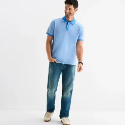 St. John's Bay Essential Oxford Mens Classic Fit Short Sleeve Polo Shirt