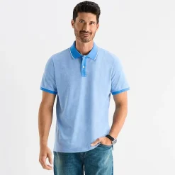 St. John's Bay Essential Oxford Mens Classic Fit Short Sleeve Polo Shirt