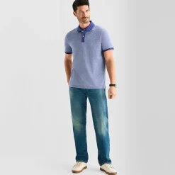 St. John's Bay Essential Oxford Mens Classic Fit Short Sleeve Polo Shirt