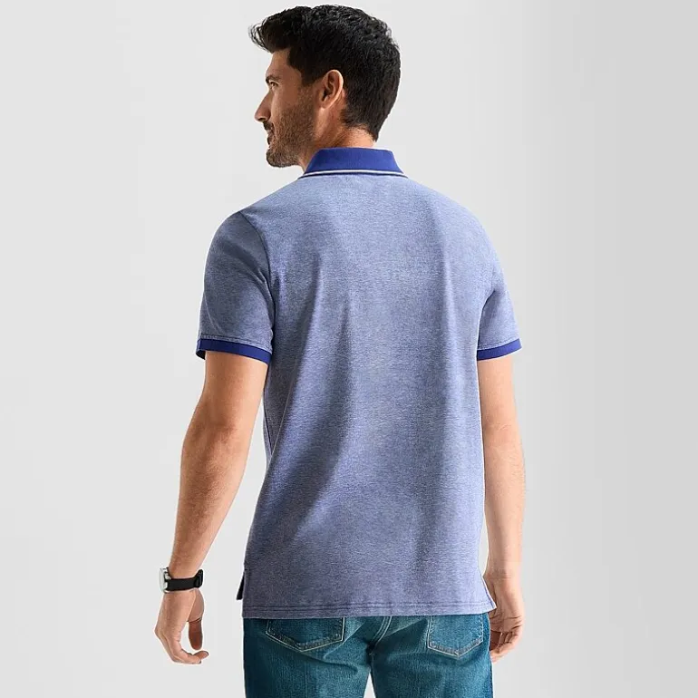 St. John's Bay Essential Oxford Mens Classic Fit Short Sleeve Polo Shirt