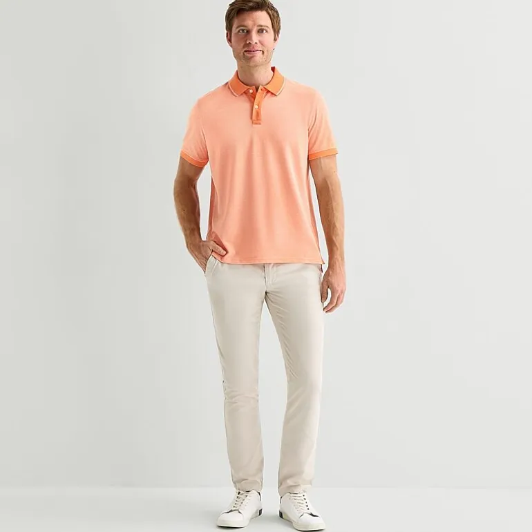 St. John's Bay Essential Oxford Mens Classic Fit Short Sleeve Polo Shirt