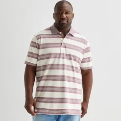 St. John's Bay Essential Oxford Big and Tall Mens Classic Fit Short Sleeve Polo Shirt