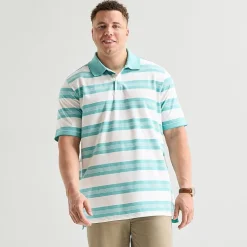 St. John's Bay Essential Oxford Big and Tall Mens Classic Fit Short Sleeve Polo Shirt