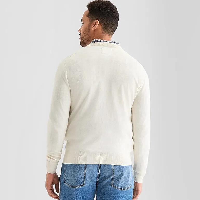 St. John's Bay Fine Gauge Mens Crew Neck Long Sleeve Pullover Sweater