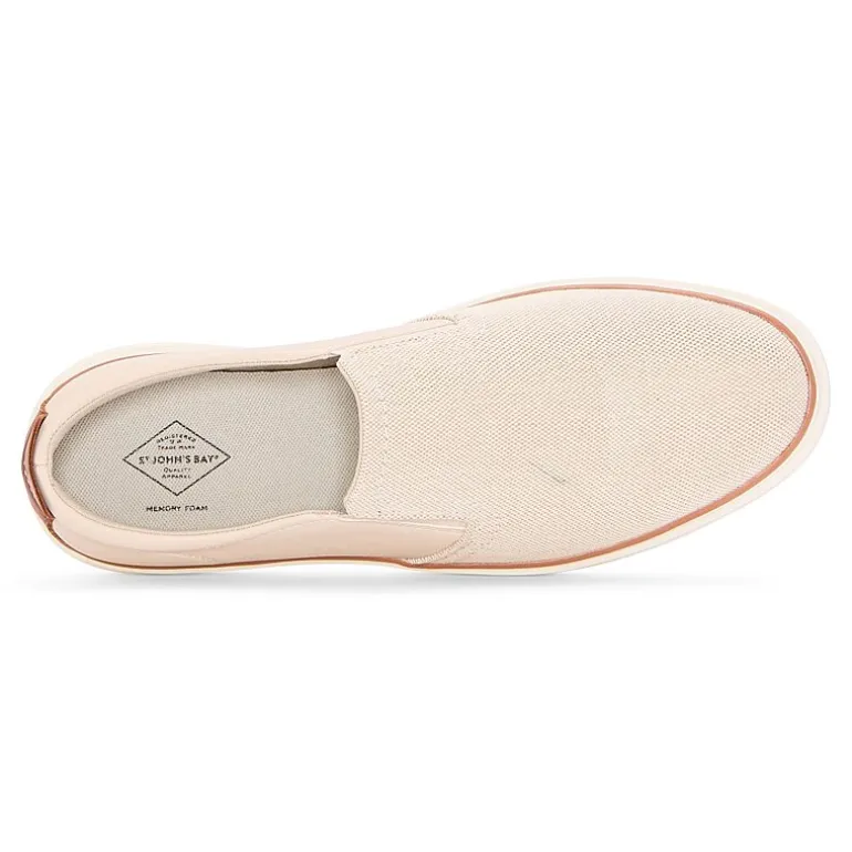 St. John's Bay Franklin Mens Round Closed Toe Slip-On Shoe