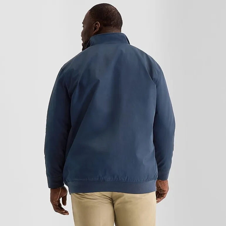 St. John's Bay Harrington Golf Mens Big and Tall Bomber Jacket