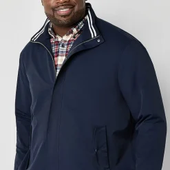 St. John's Bay Harrington Golf Mens Big and Tall Bomber Jacket