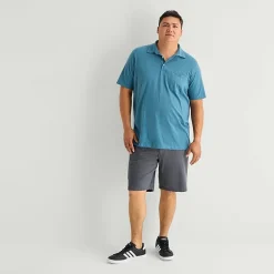 St. John's Bay Jersey Big and Tall Mens Classic Fit Short Sleeve Polo Shirt
