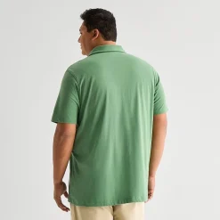 St. John's Bay Jersey Big and Tall Mens Classic Fit Short Sleeve Polo Shirt