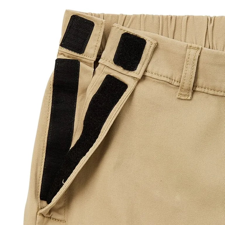 St. John's Bay Mens 10" Adaptive Stretch Fabric Easy-on + Easy-off Seated Wear Chino Short