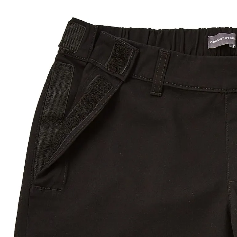 St. John's Bay Mens 10" Adaptive Stretch Fabric Easy-on + Easy-off Seated Wear Chino Short