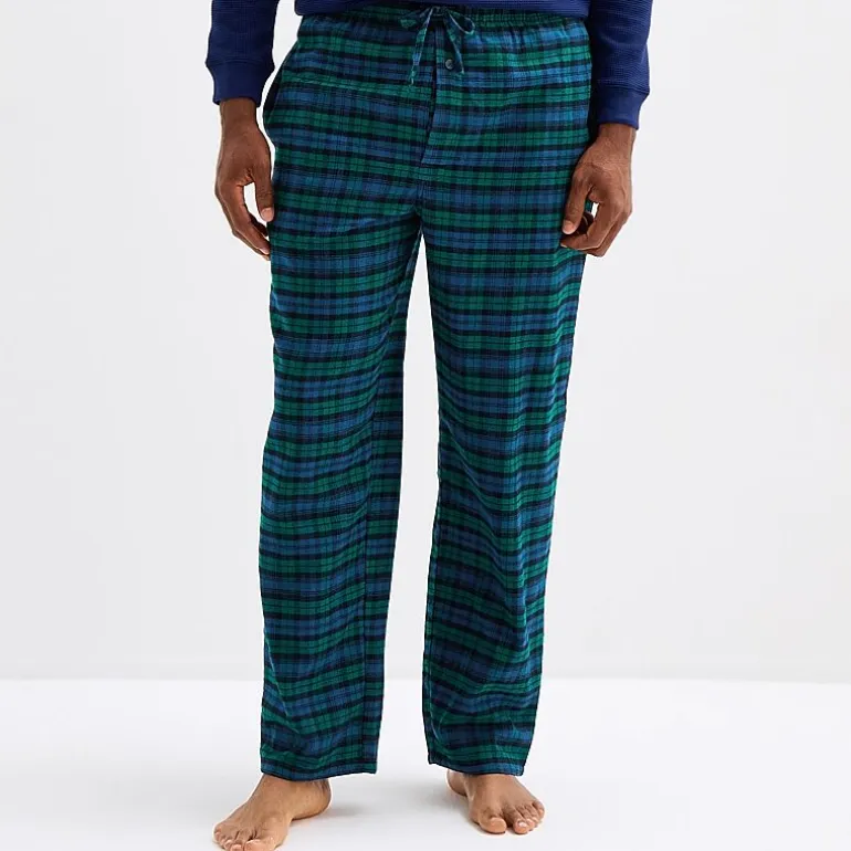 St. John's Bay Mens Big and Tall Flannel Pajama Pants