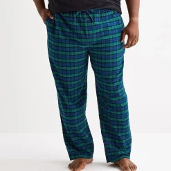 St. John's Bay Mens Big and Tall Flannel Pajama Pants