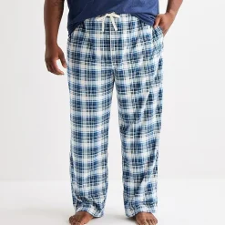 St. John's Bay Mens Big and Tall Microfleece Pajama Pants
