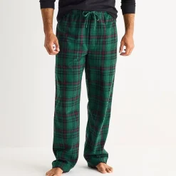 St. John's Bay Mens Big and Tall Microfleece Pajama Pants