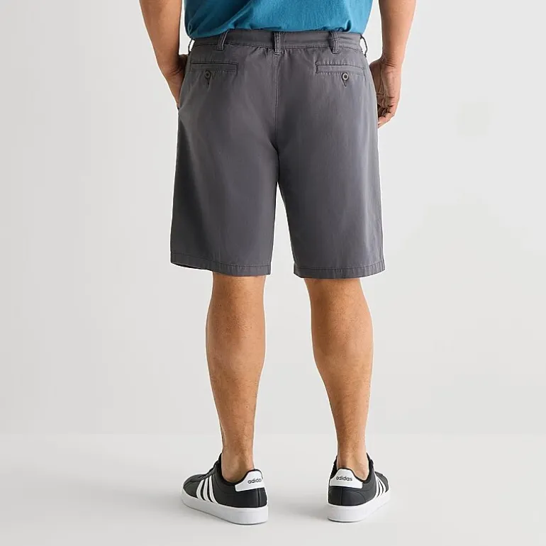 St. John's Bay Mens 10" Big and Tall Stretch Fabric Chino Short