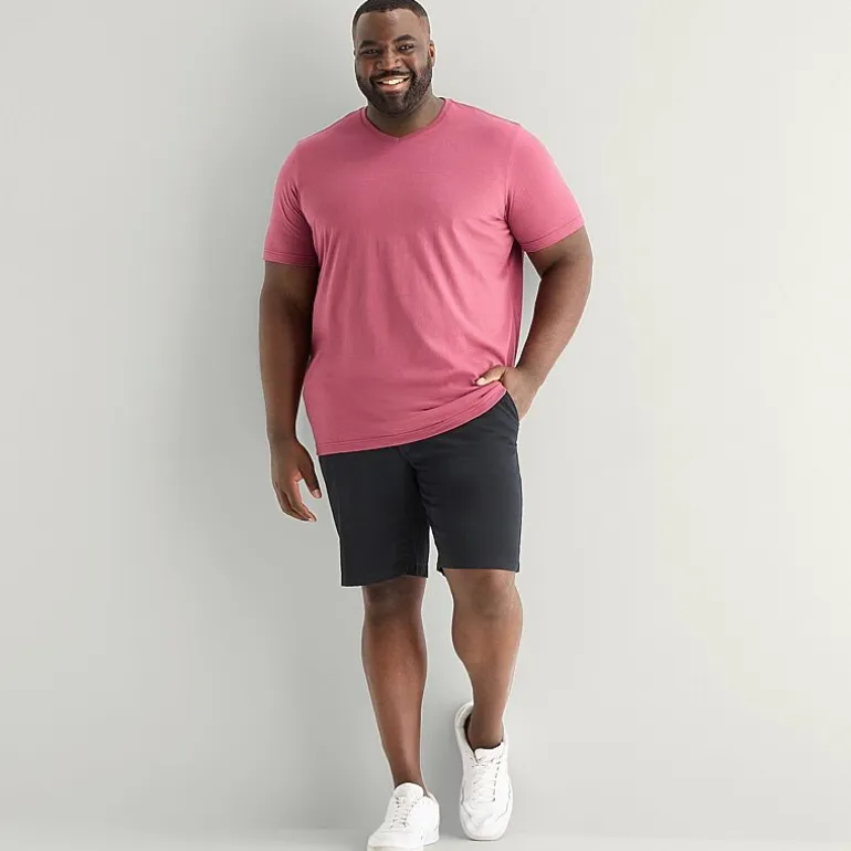 St. John's Bay Mens 10" Big and Tall Stretch Fabric Chino Short