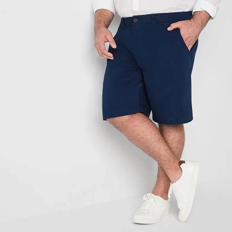 St. John's Bay Mens 10" Big and Tall Stretch Fabric Chino Short