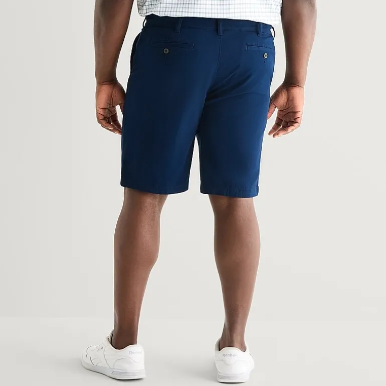 St. John's Bay Mens 10" Big and Tall Stretch Fabric Chino Short