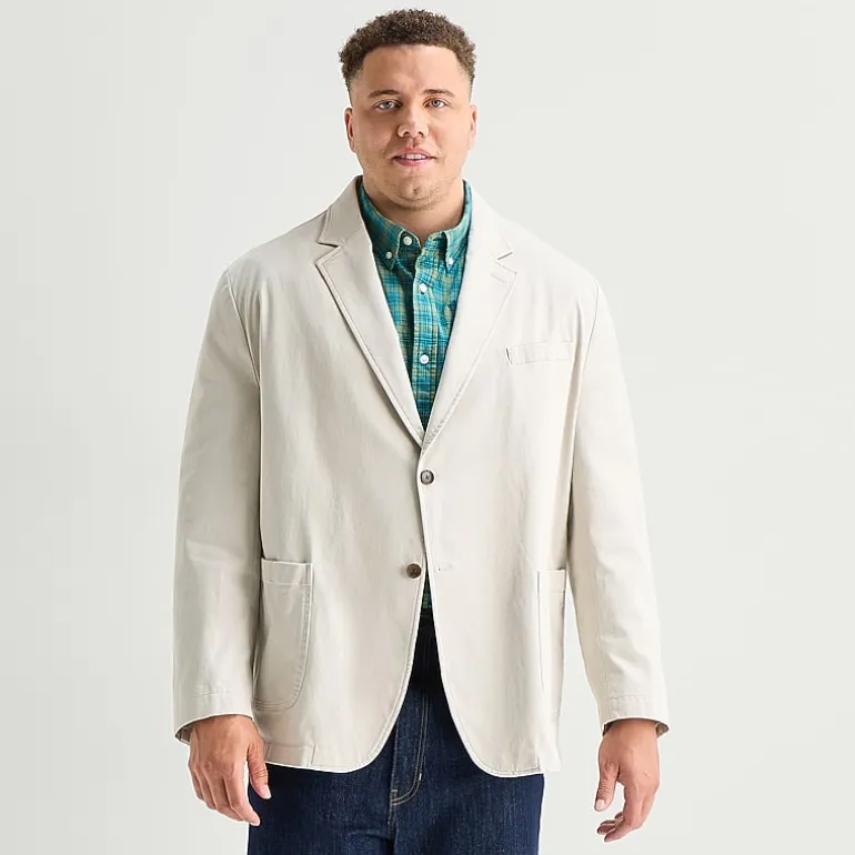 St. John's Bay Mens Classic Fit Big and Tall Blazer