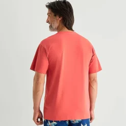 St. John's Bay Mens Crew Neck Short Sleeve Pajama Top