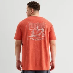 St. John's Bay Mens Crew Neck Short Sleeve Classic Fit Big and Tall Graphic T-Shirt