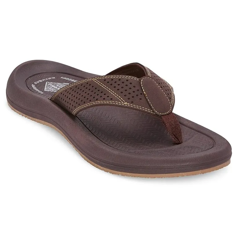 St. John's Bay Mens Cushion Footbed Flip-Flops