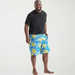 St. John's Bay Mens 10" Floral Big and Tall Board Shorts