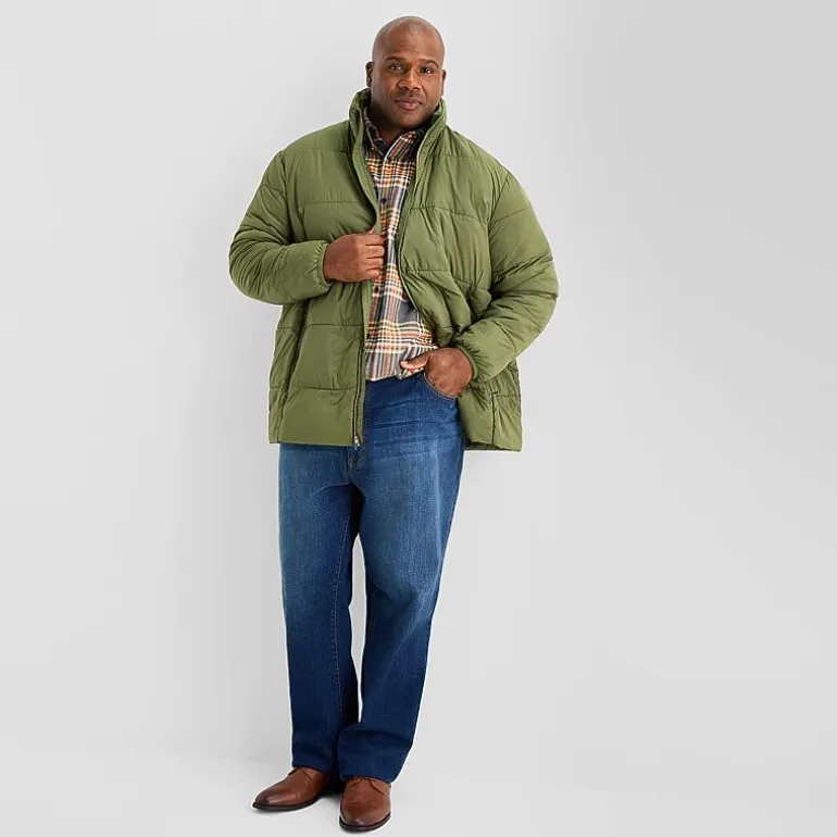 St. John's Bay Mens Midweight Big and Tall Jacket