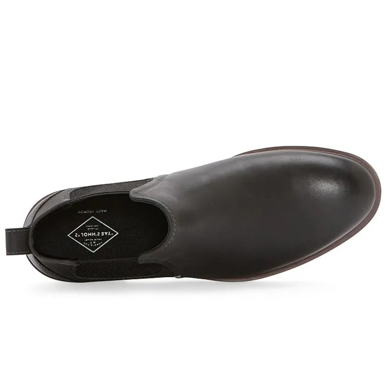 St. John's Bay Mens Rutland Flat Heel Chelsea Boots