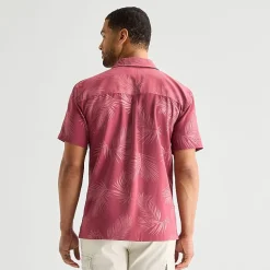 St. John's Bay Mens Short Sleeve Camp Shirt